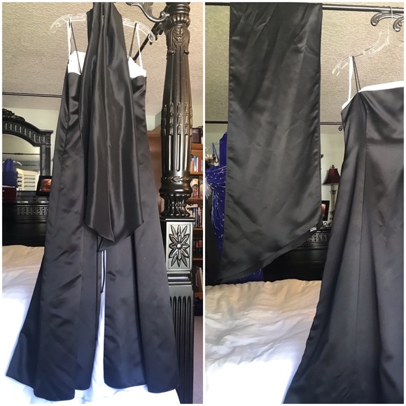 Prom Dress / A-Line Ball Gown - Size 10 - Picture 3 of 5